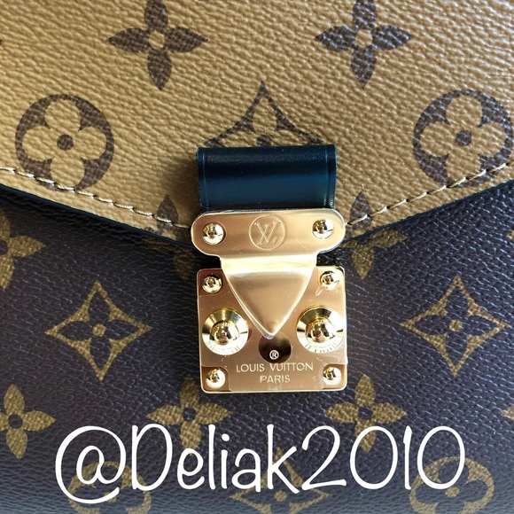 SOLD! Louis Vuitton Reverse Pochette Metis RARE π - Picture 6 of 8